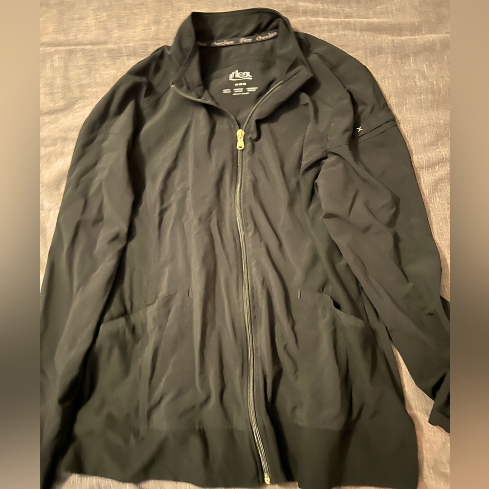 Cherokee scrub jacket